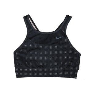 NIKE Classic Cross Back High-Neck Sports Bra with Dri-FIT Technology